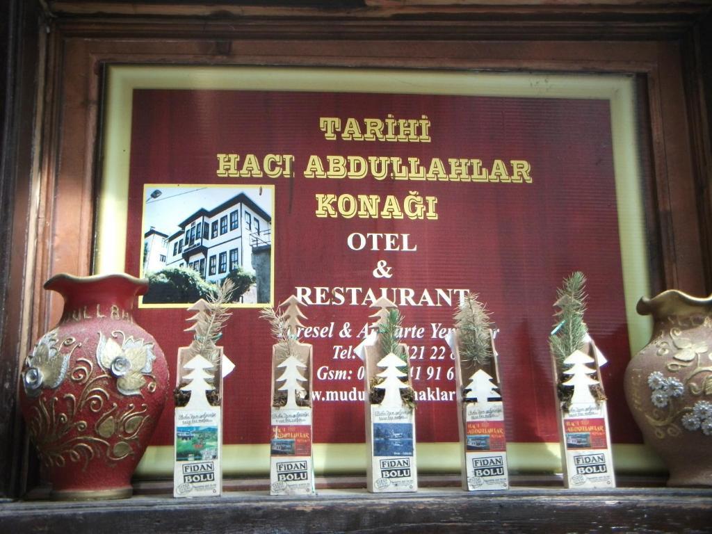 Haci Abdullahlar Konagi Hotel Mudurnu Exterior foto